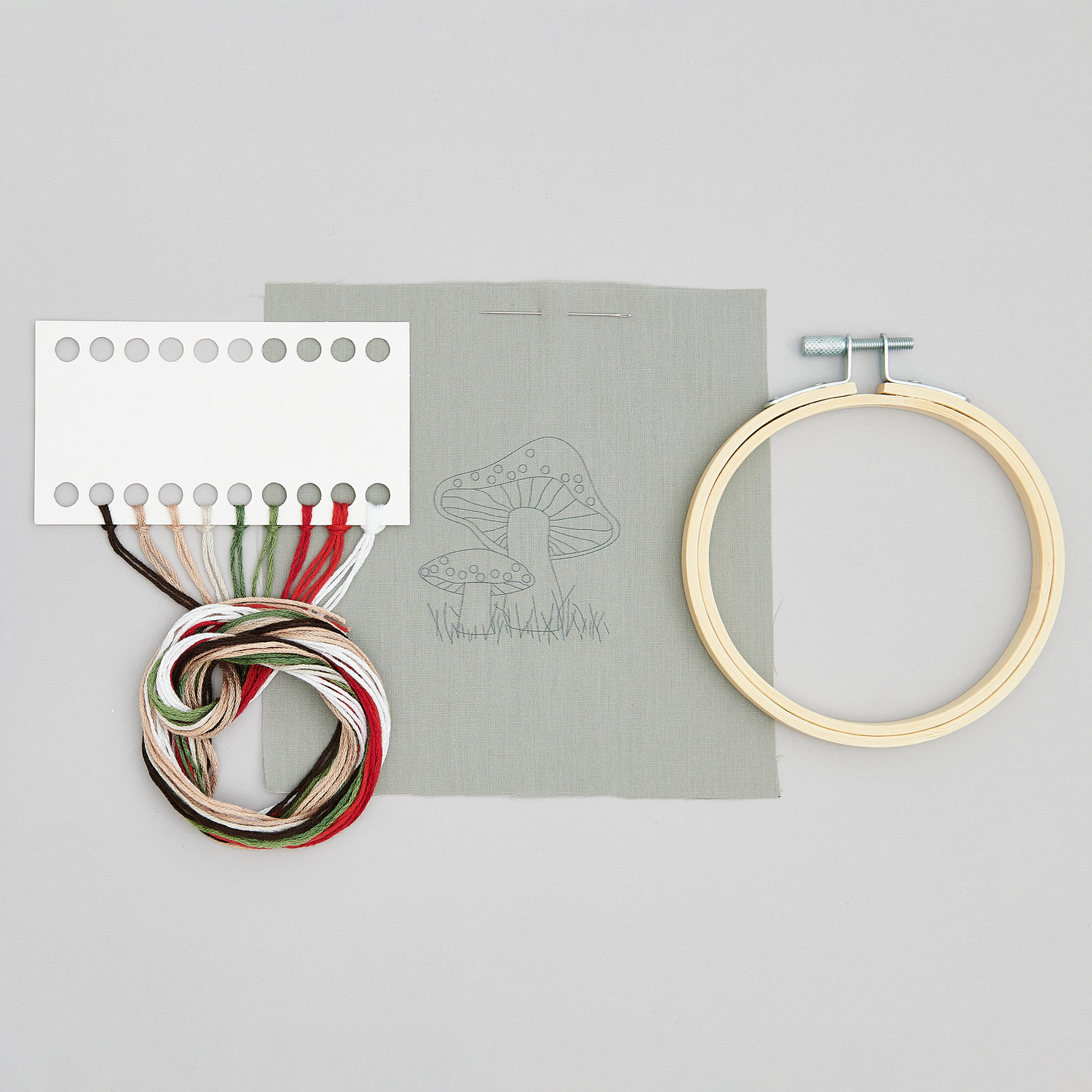Stickpackung Shrooom kleine Pilze vorgezeichnet Stickpackung Shrooom kleine Pilze vorgezeichnet