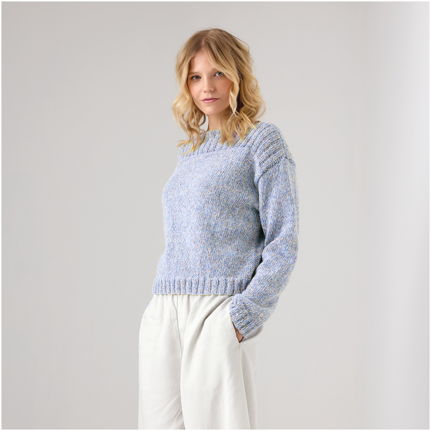 Strickset Pullover Modell 26 aus Die Neue Masche Nr. 6