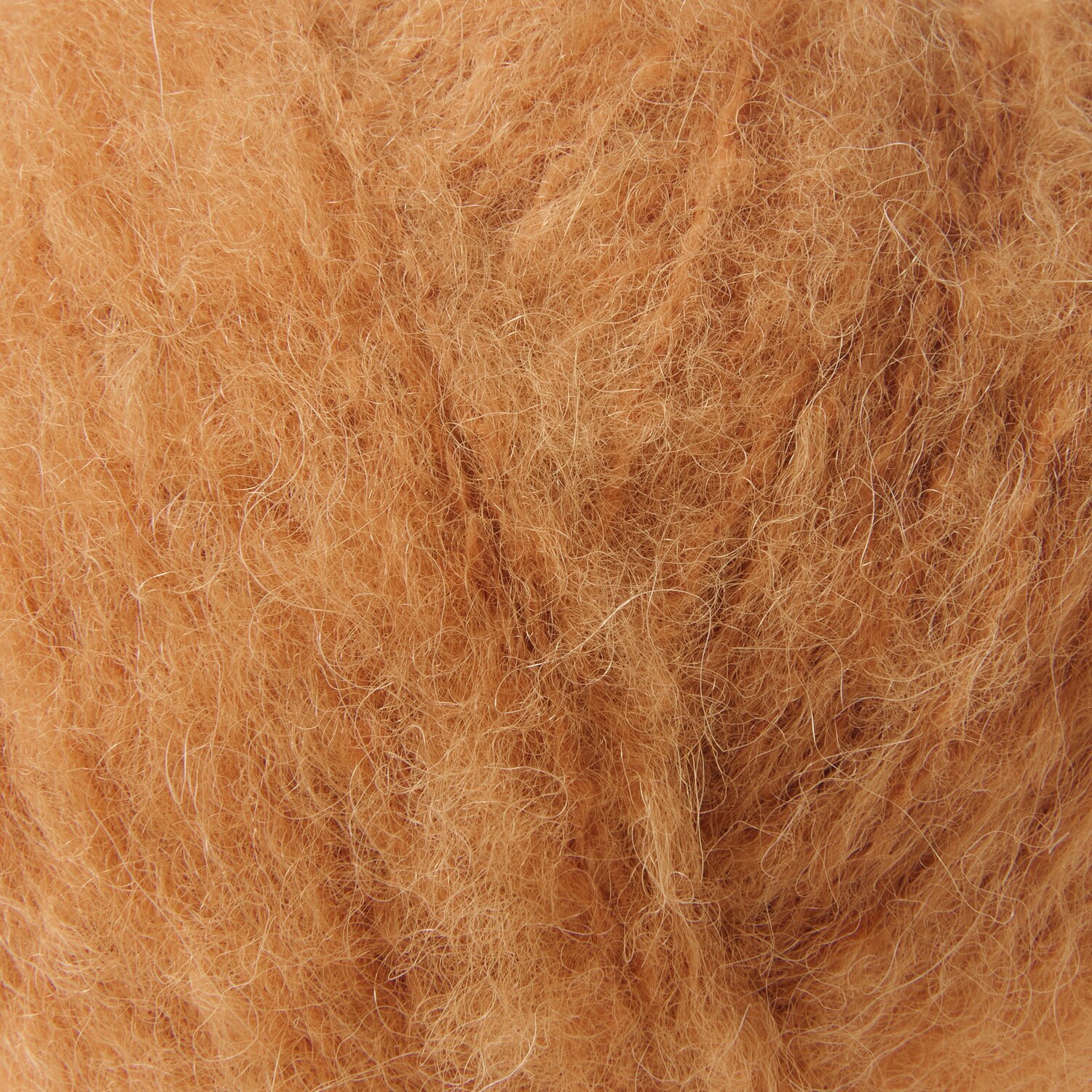 Fashion Light Luxury, weiches Garn in warmem Orange, ideal für Strickprojekte. 50g 130m.