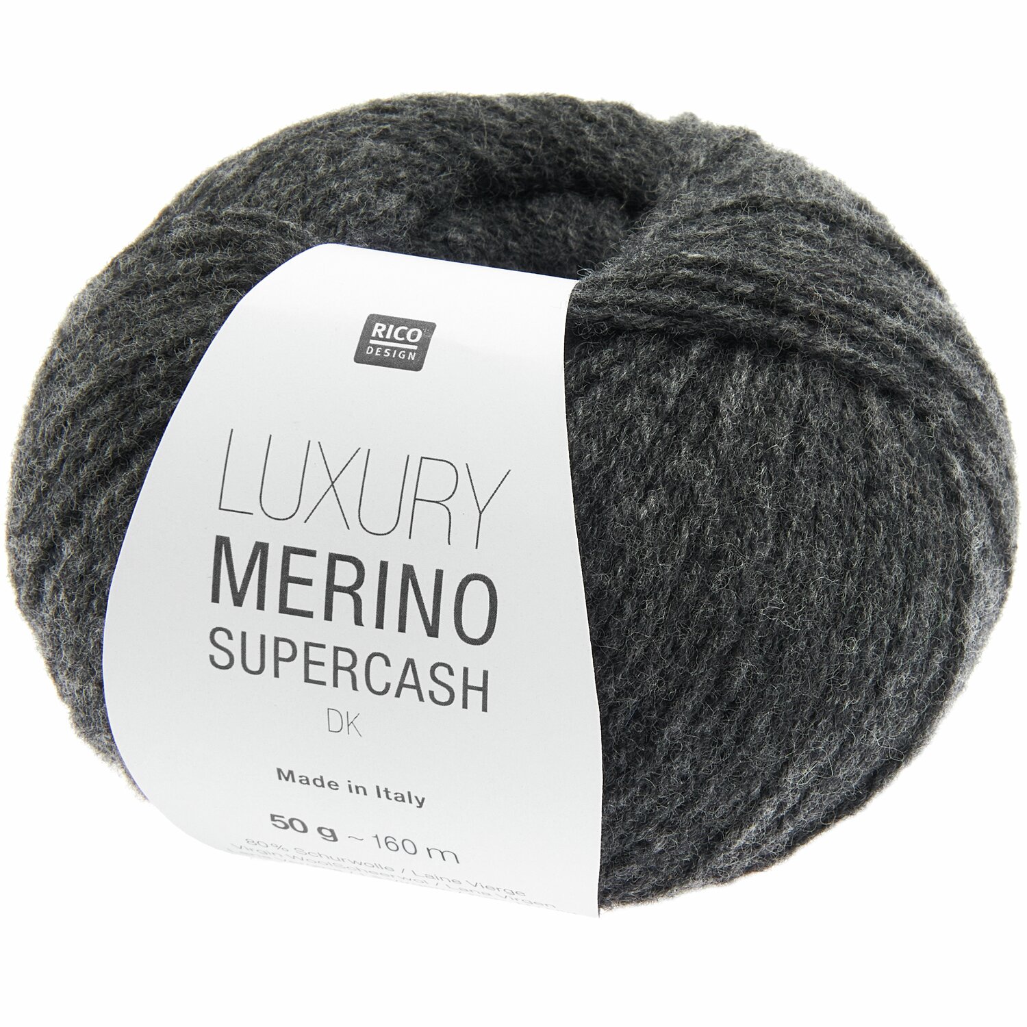 Rico Design Luxury Merino Supercash dk Anthrazit