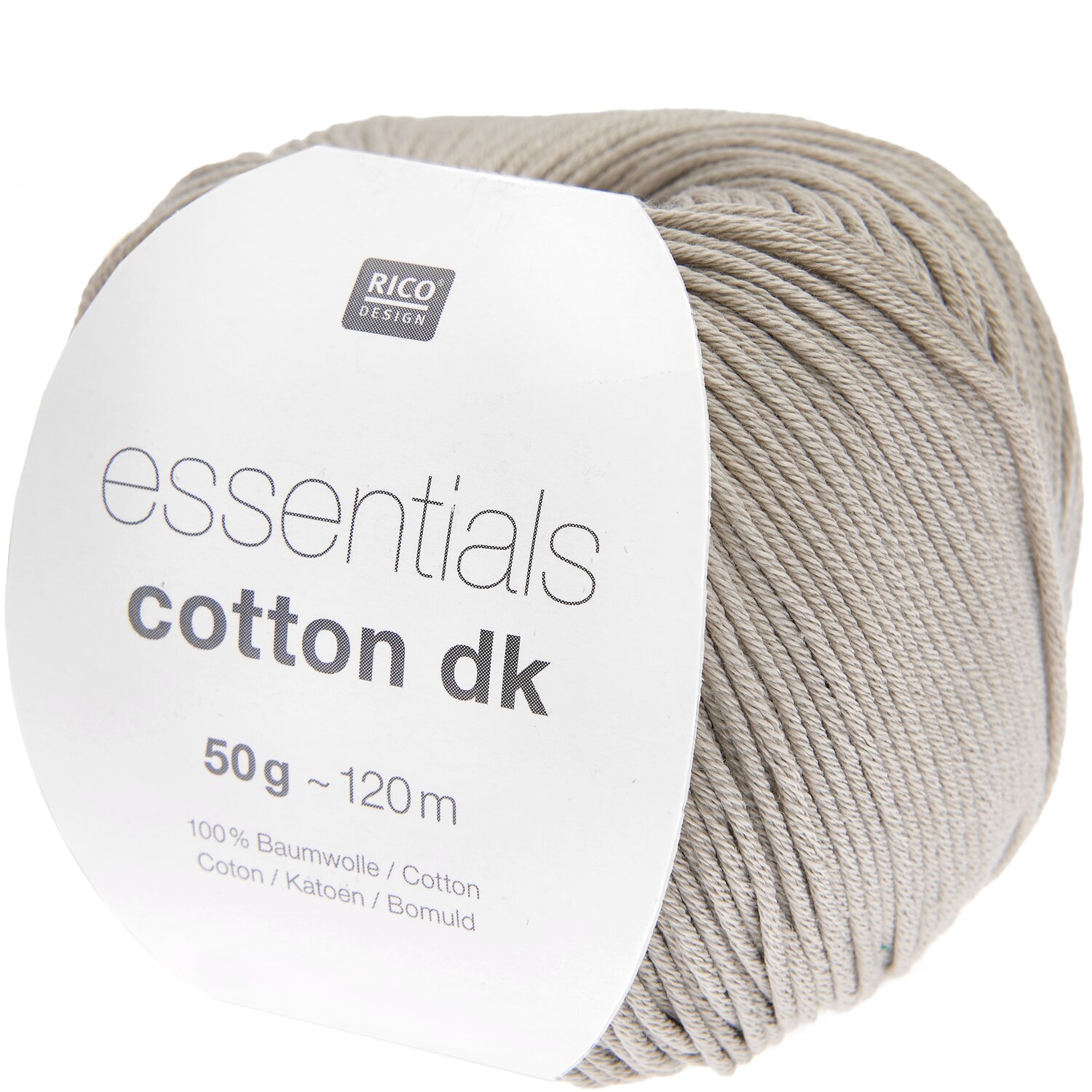 Essentials Cotton dk 50g 120m Farbe Staub von Rico Design