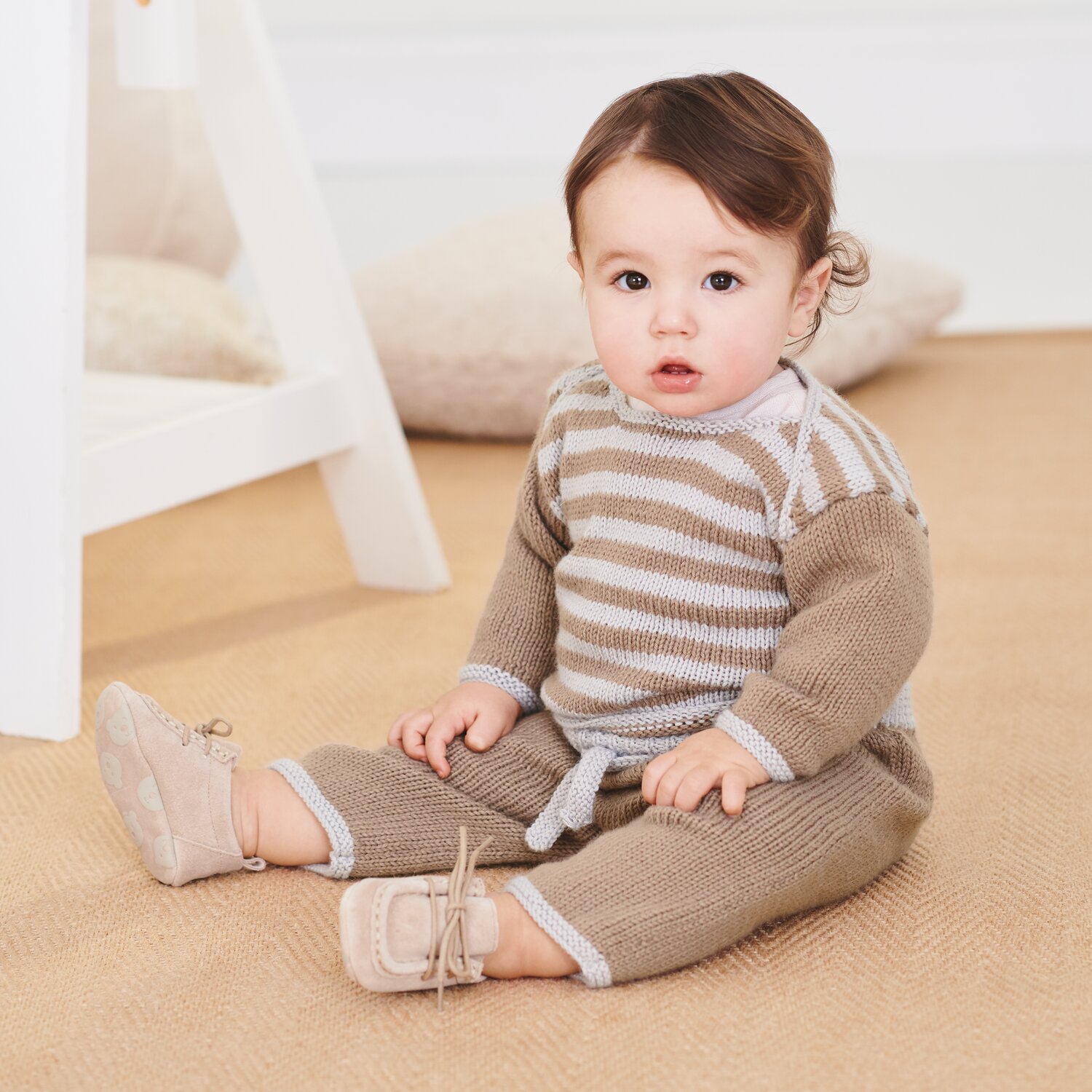 Strickset Pullover Modell 13 aus Baby 042 von Rico Design Strickset Pullover Modell 13 aus Baby 042 von Rico Design