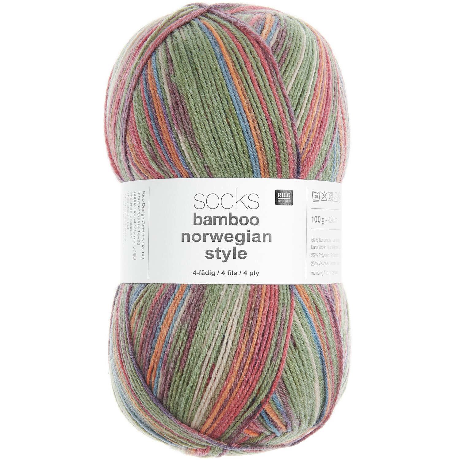 Rico Design Superba Bamboo superwash Norwegian Style Forest