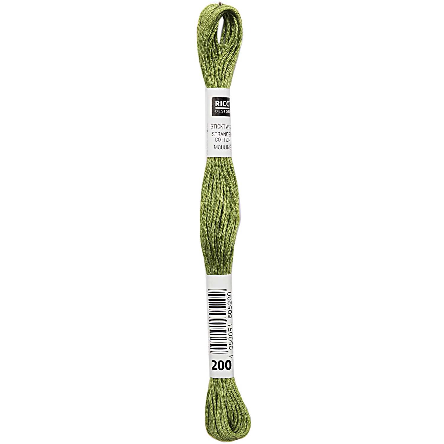Rico Design Sticktwist 8m 200 Grün