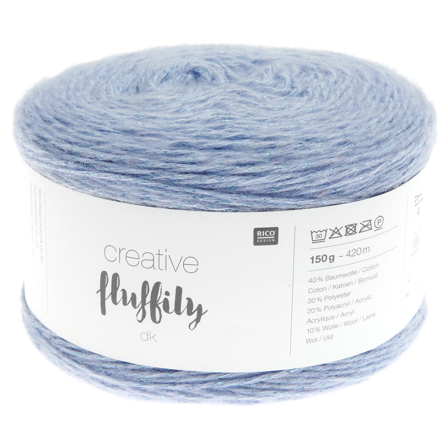 Rico Design Creative Fluffily dk Lavendel