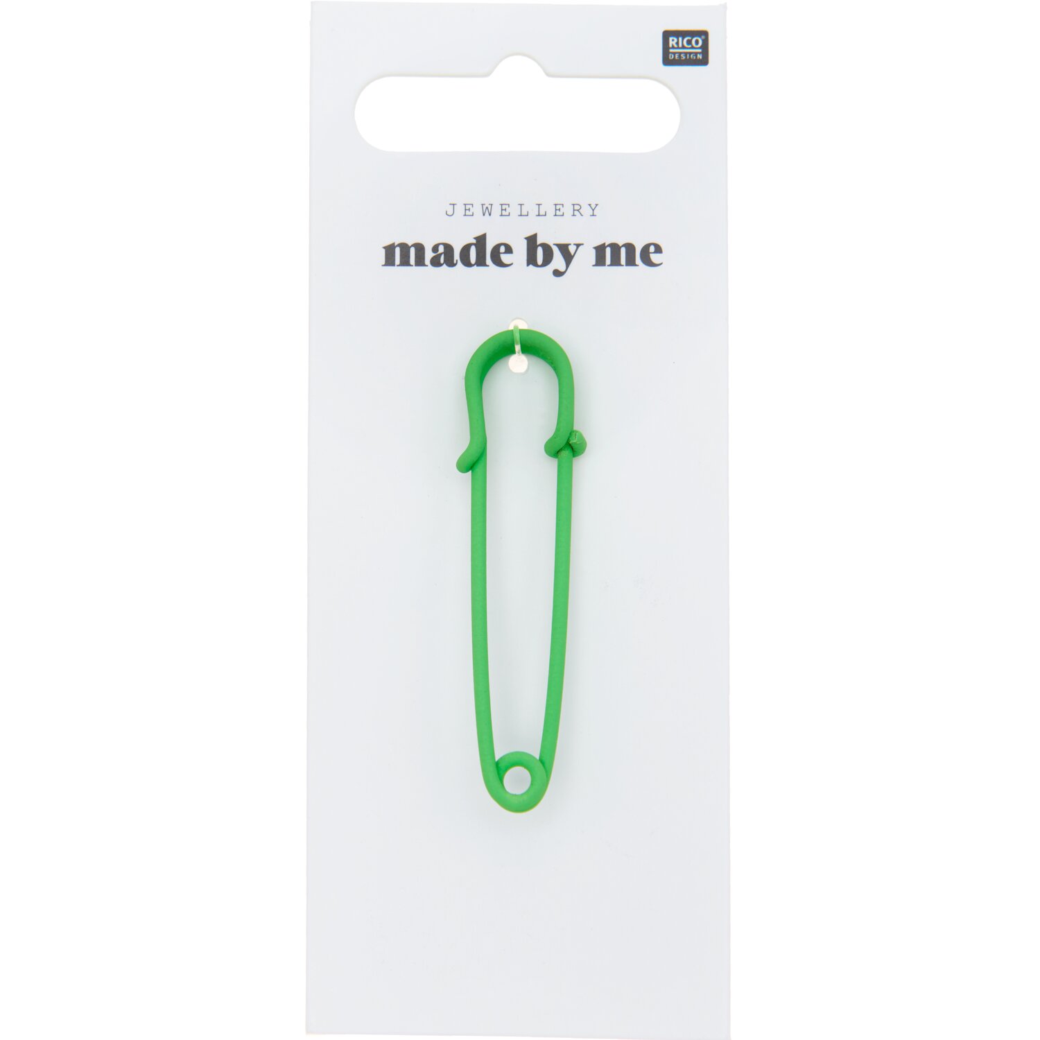 Kiltnadel 5cm 1 Stück Farbe Neon Grün von Rico Design