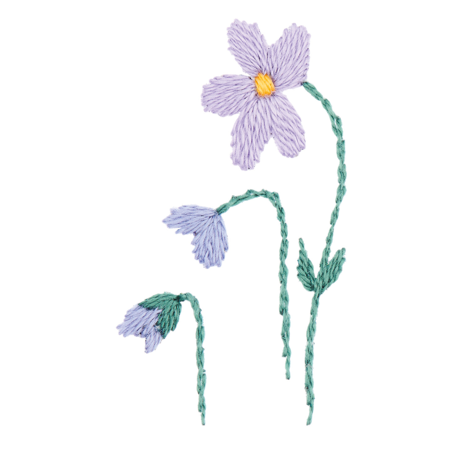 Stick and Stitch Blümchen Stick and Stitch Blümchen