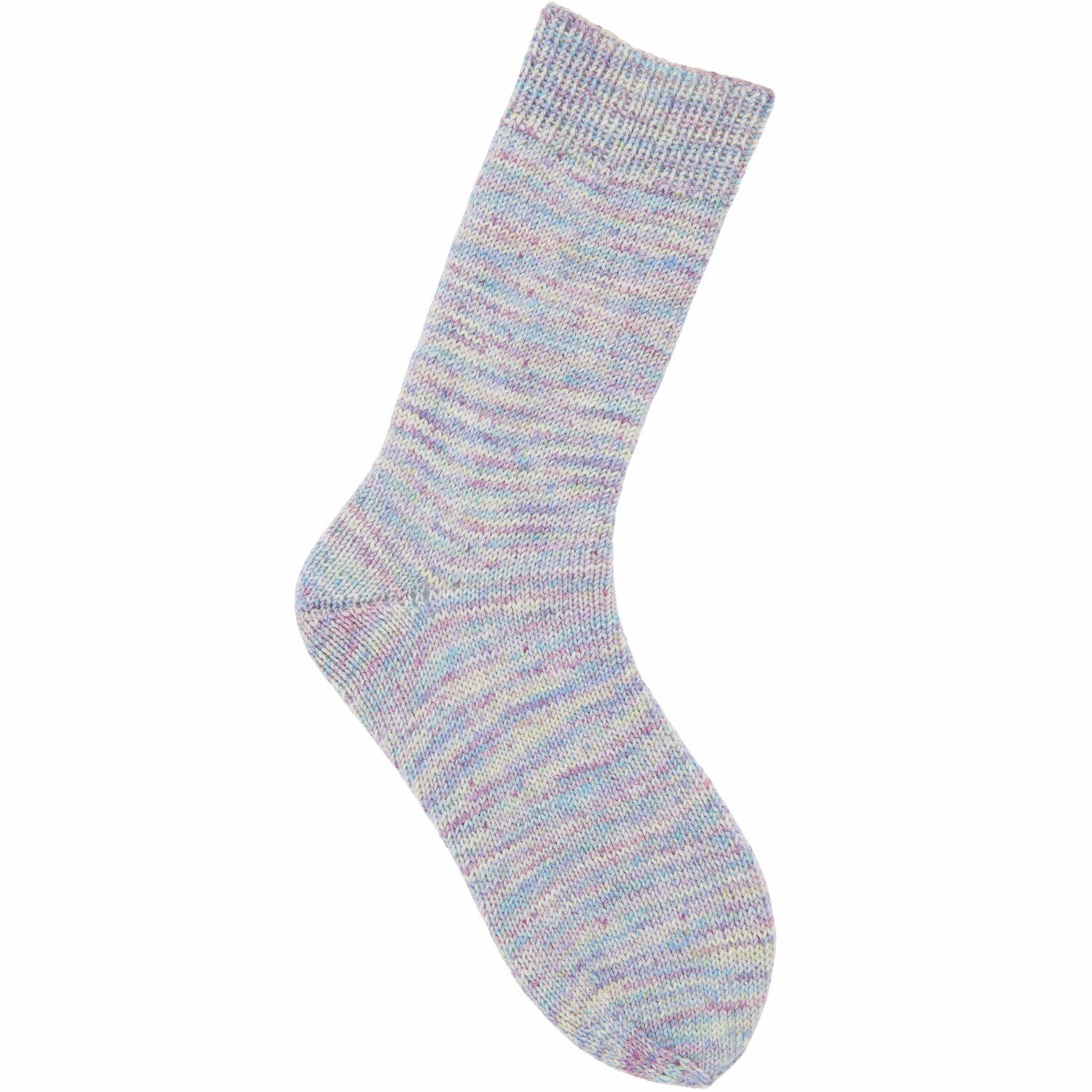 Socks Merino Multicolor 4-fädig 100g 380m Farbe Berries von Rico Design