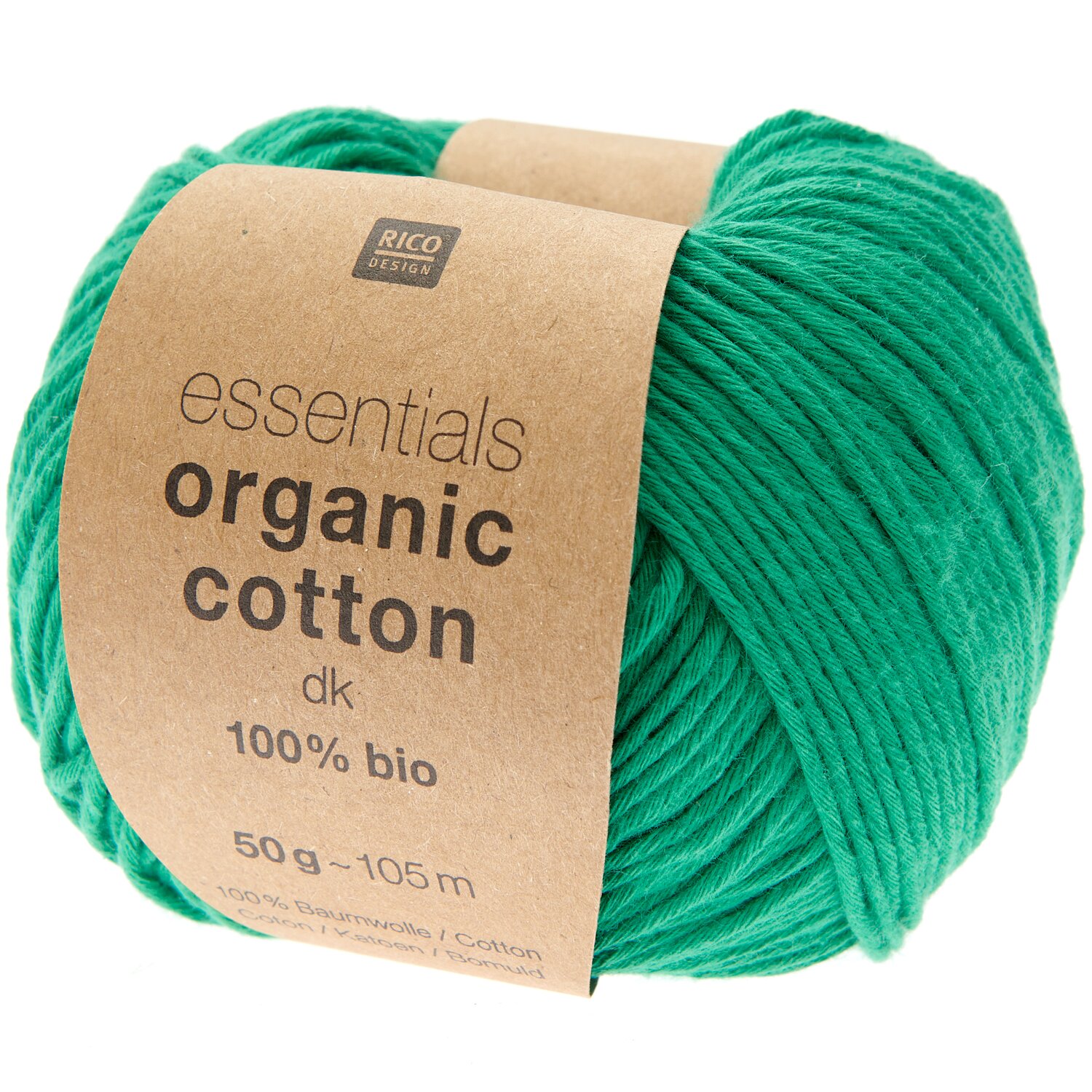 Rico Design Essentials Organic Cotton dk Grün