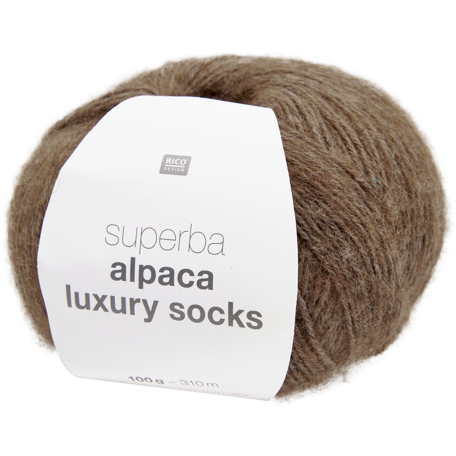 Rico Design Superba Alpaca Luxury Socks Karamell