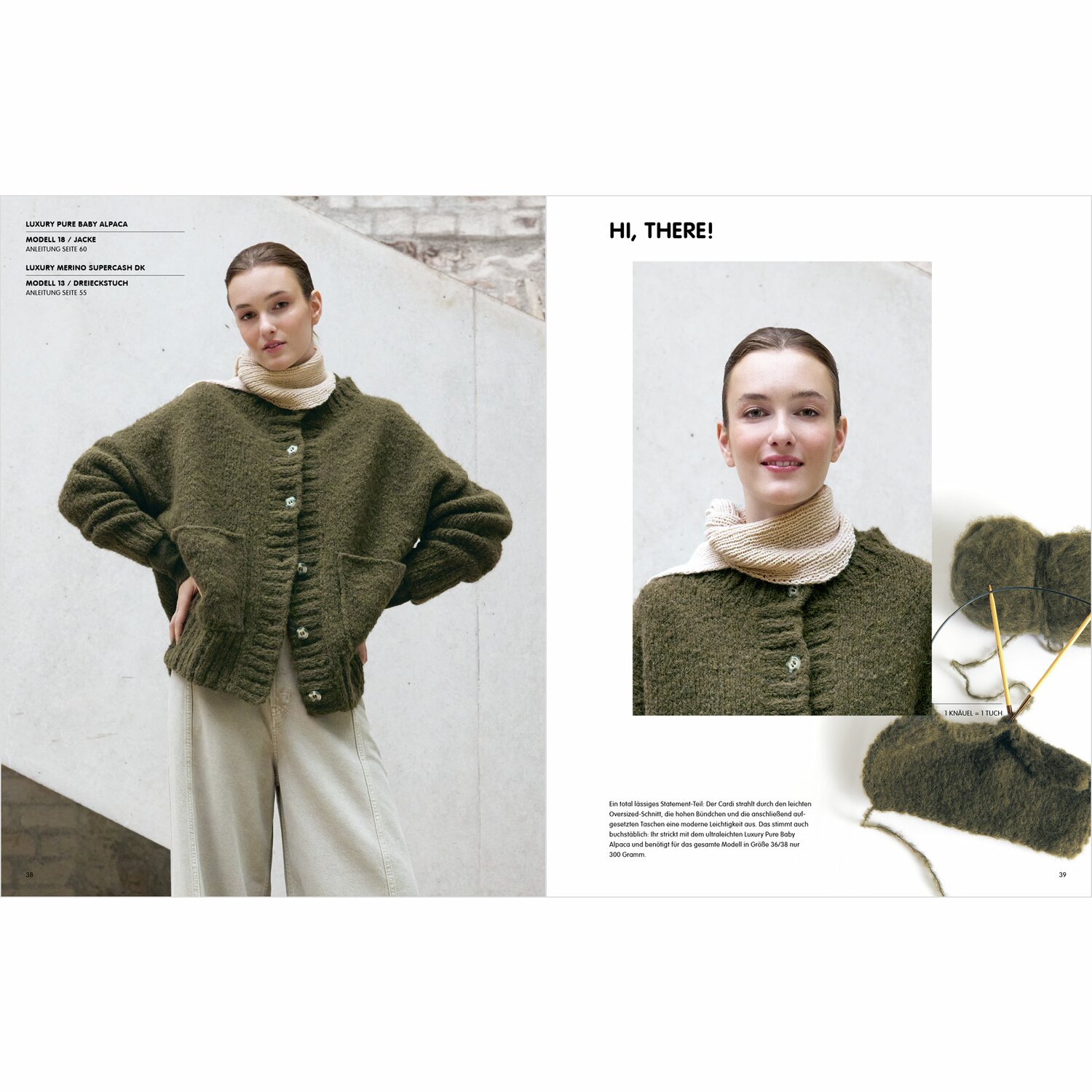 Luxury Knits - Premium Natural Fibres Sprachauswahl deutsch von Rico Design