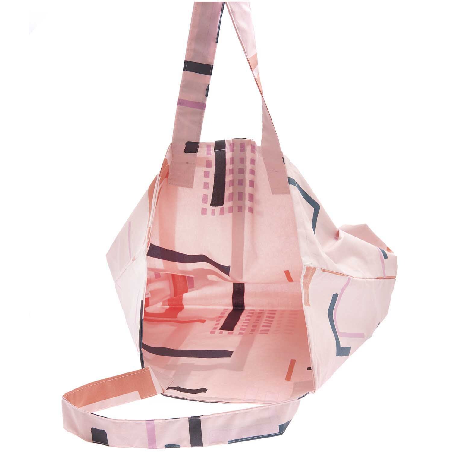 Shopper Okina Hana rosa 41x55x19cm Shopper Okina Hana rosa 41x55x19cm