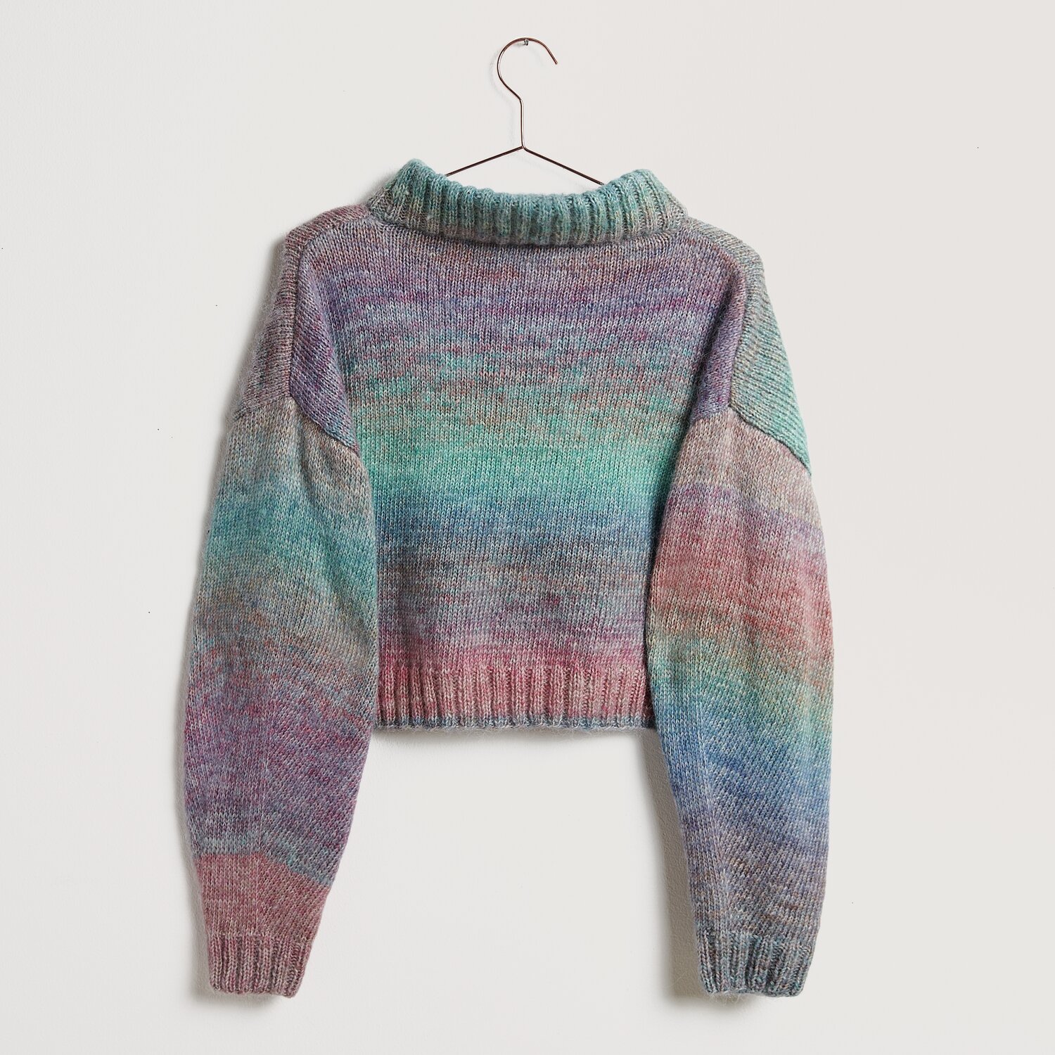 Creative Painted Power Cotton dk 100g 300m Farbe Deep Ocean von Rico Design Creative Painted Power Cotton dk Pullover in Pastellfarben, gestrickt aus weicher Wolle, ideal für Frühling und Sommer.
