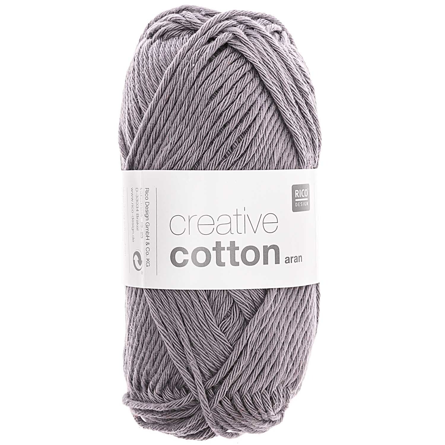 Rico Design Creative Cotton aran Grau
