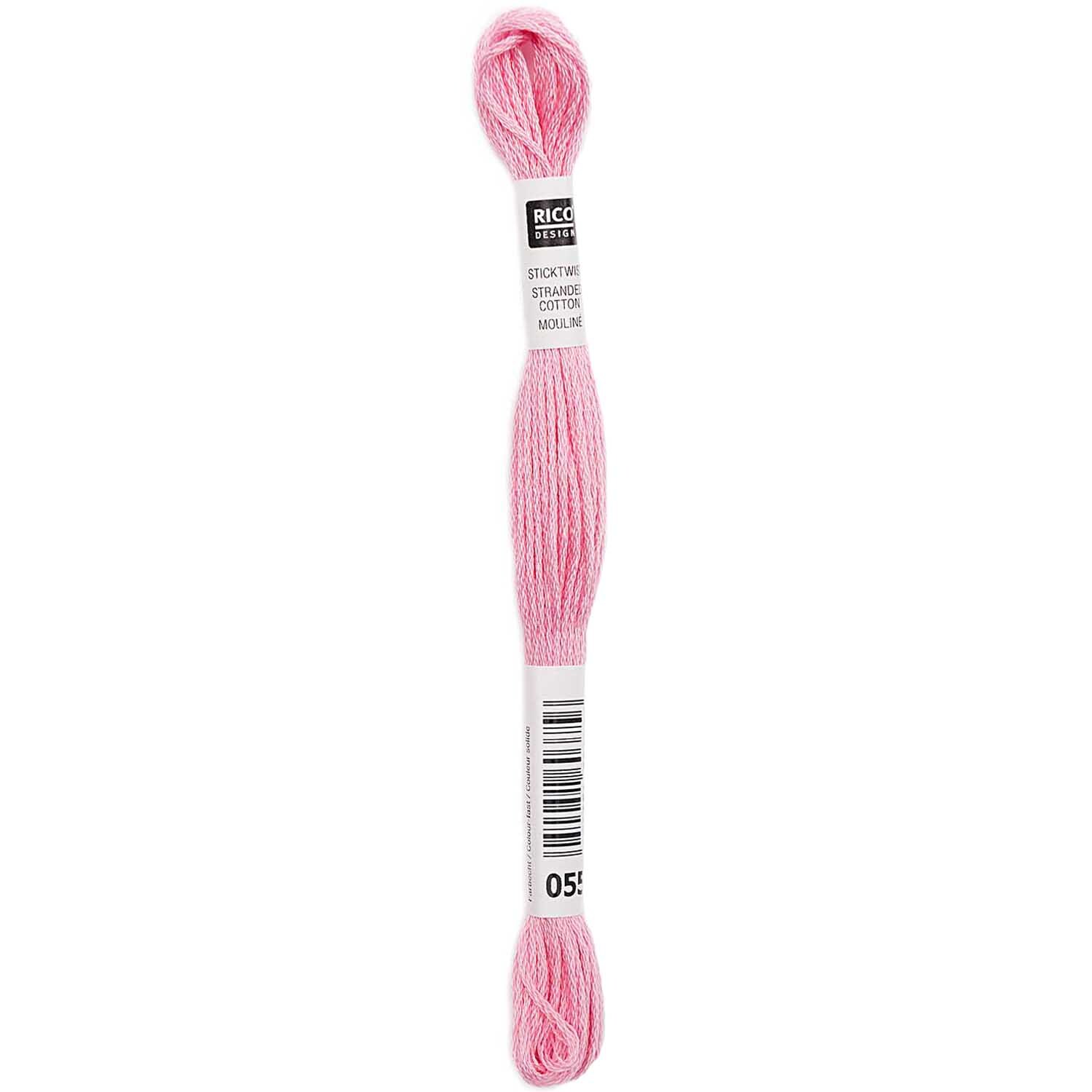 Rico Design Sticktwist 8m 055 Rosa