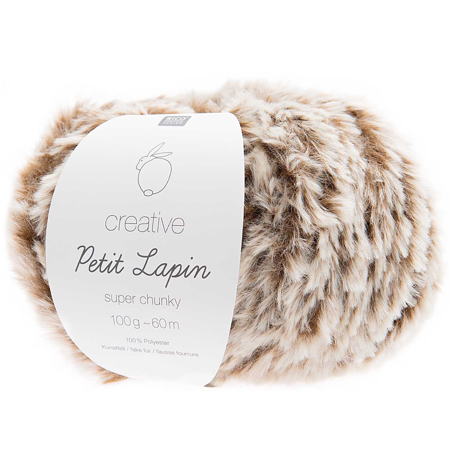 Rico Design Creative Petit Lapin Super Chunky Braun