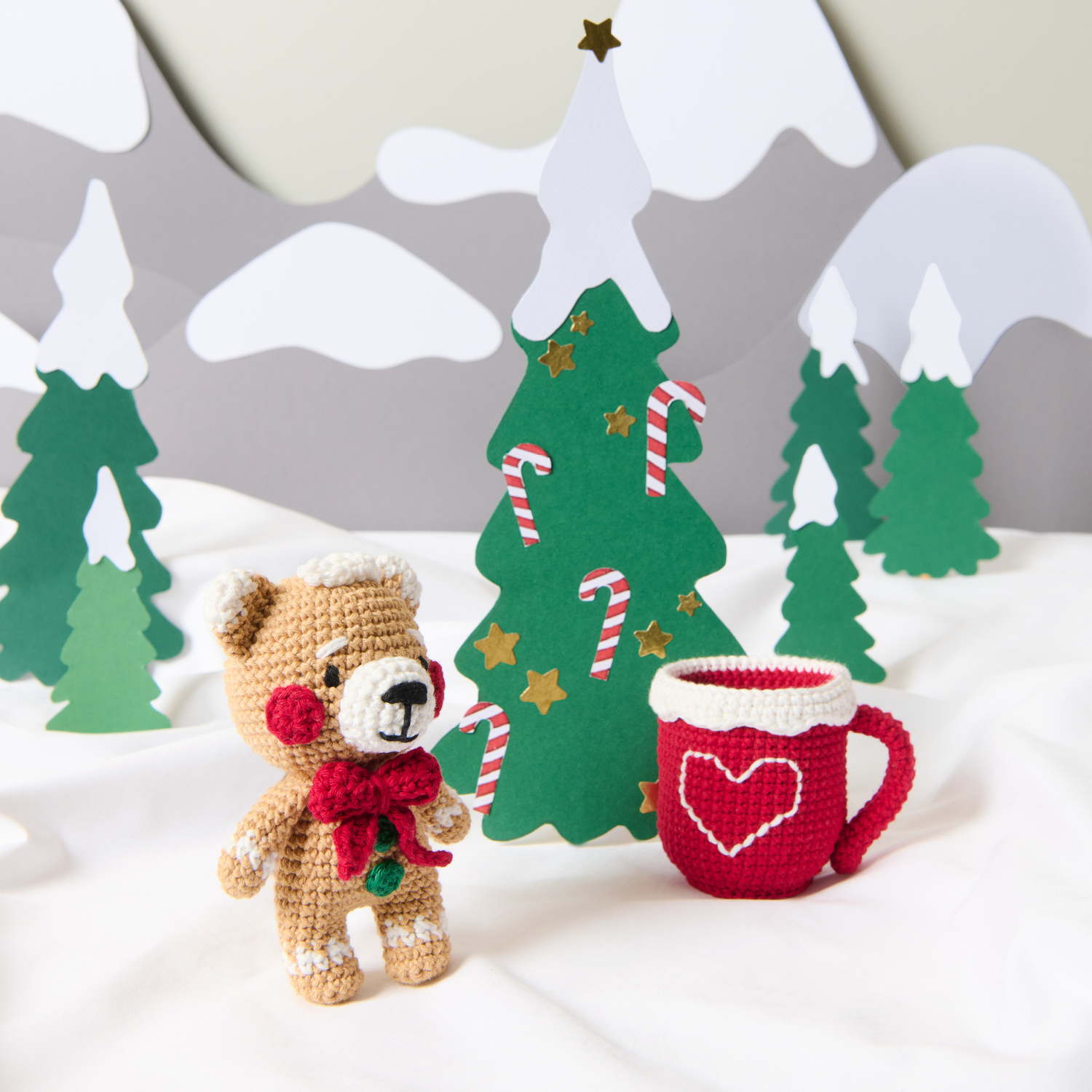 Häkelanleitung Ricorumi CAL Gary the Gingerbread Bear von Rico Design