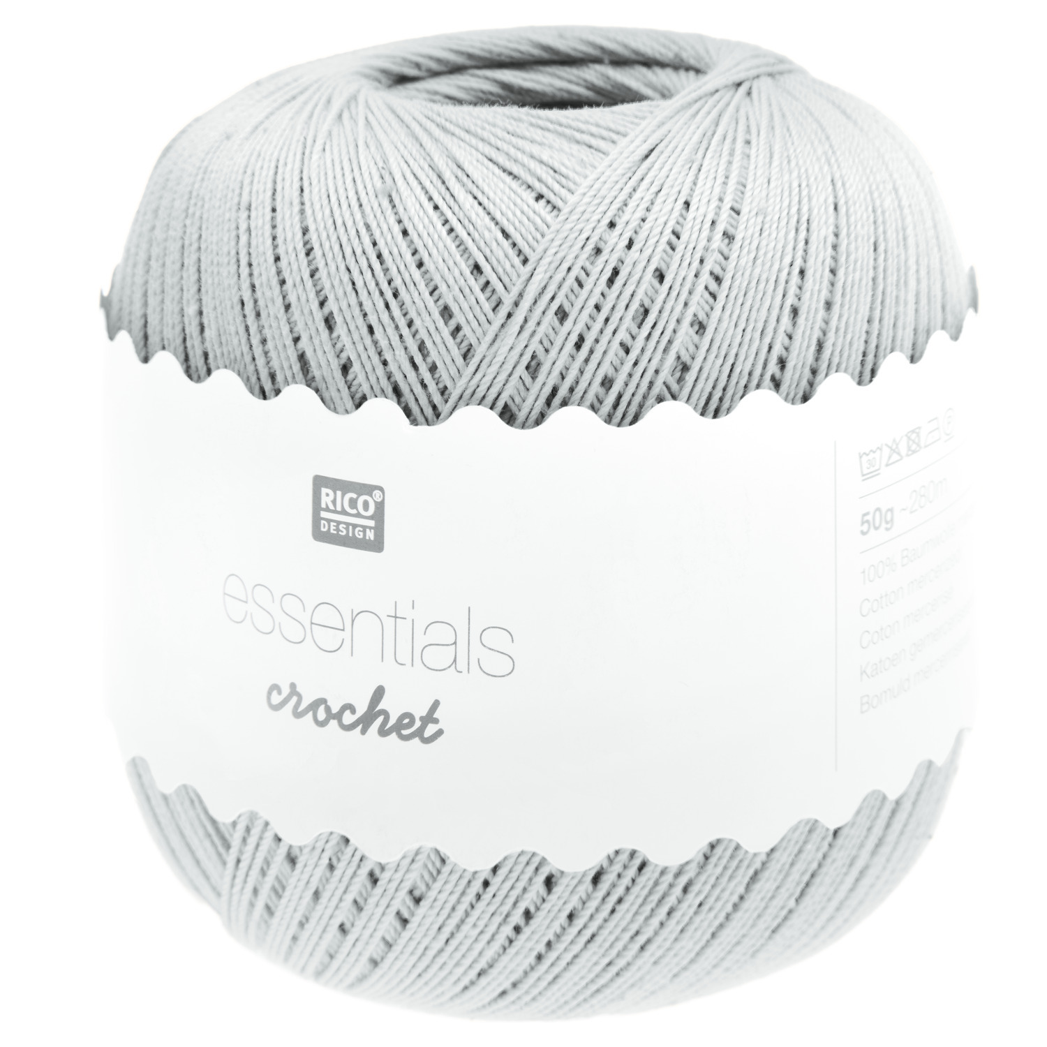 Rico Design Essentials Crochet Smokey Blue