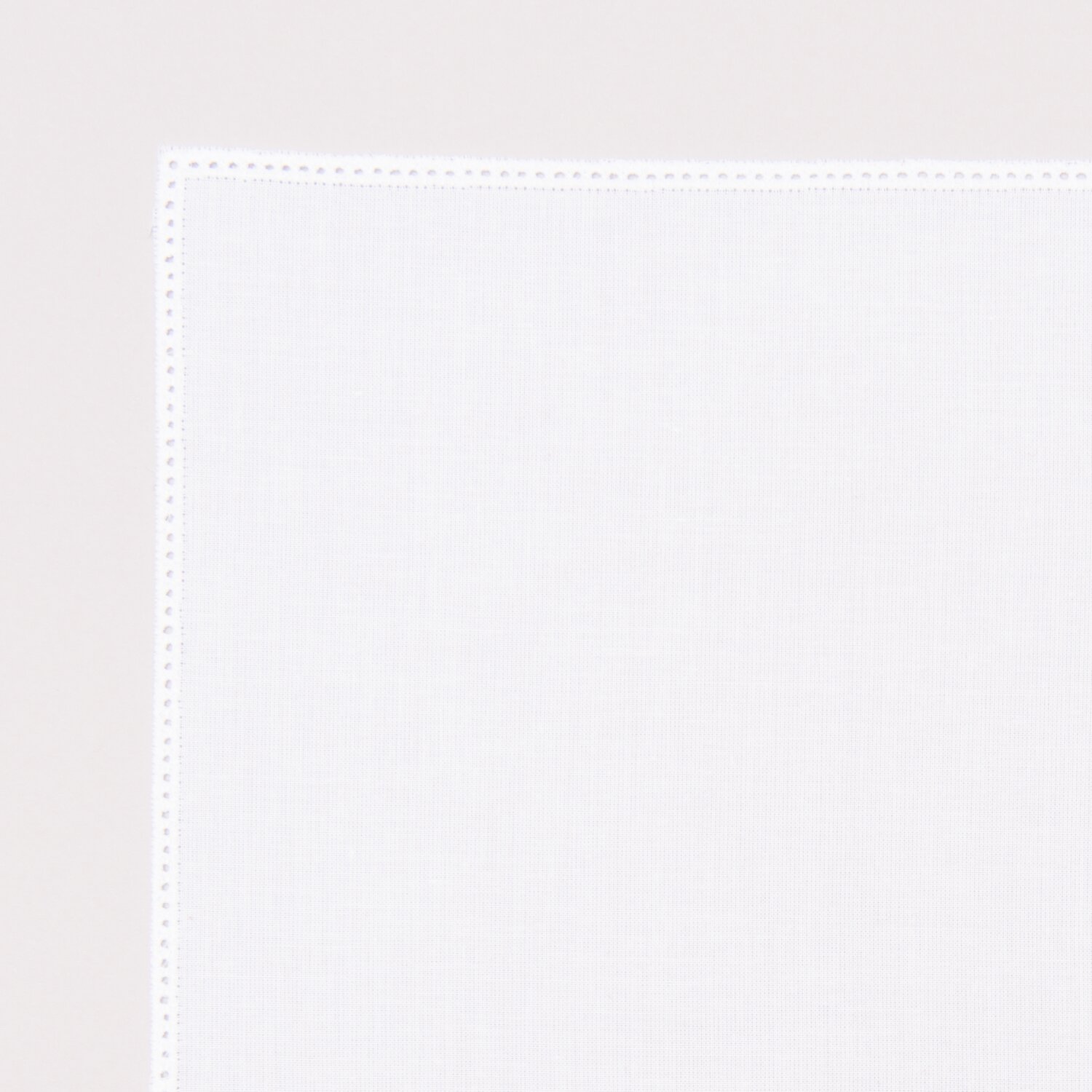 Anhäkeltaschentuch mit gerade Kante 25x25cm von Rico Design