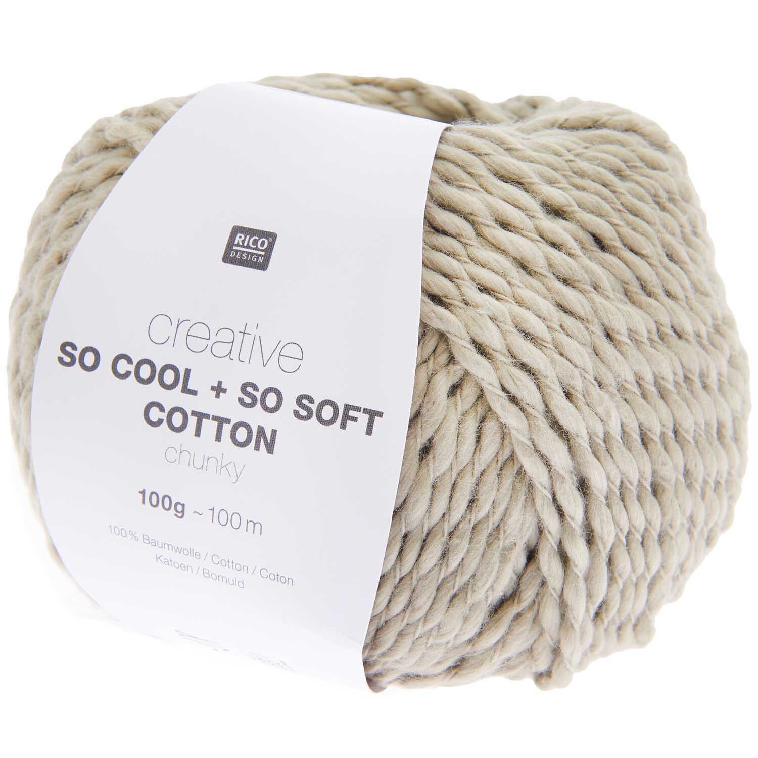 Rico Design Creative So Cool + So Soft Cotton chunky Staub