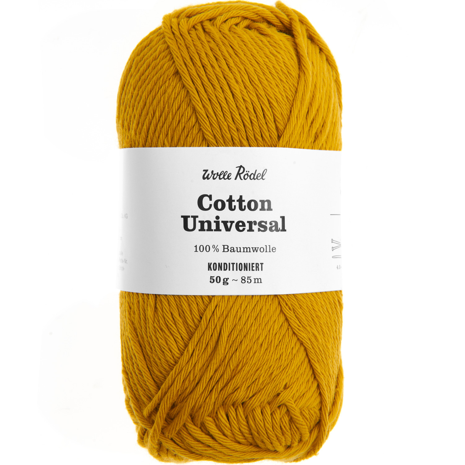 Wolle Rödel Cotton Universal Senf
