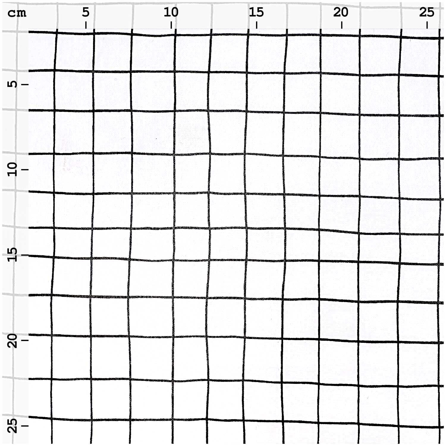 Stoff Karo weiß-schwarz 25x70cm beschichtet Stoff Karo weiß-schwarz 25x70cm beschichtet