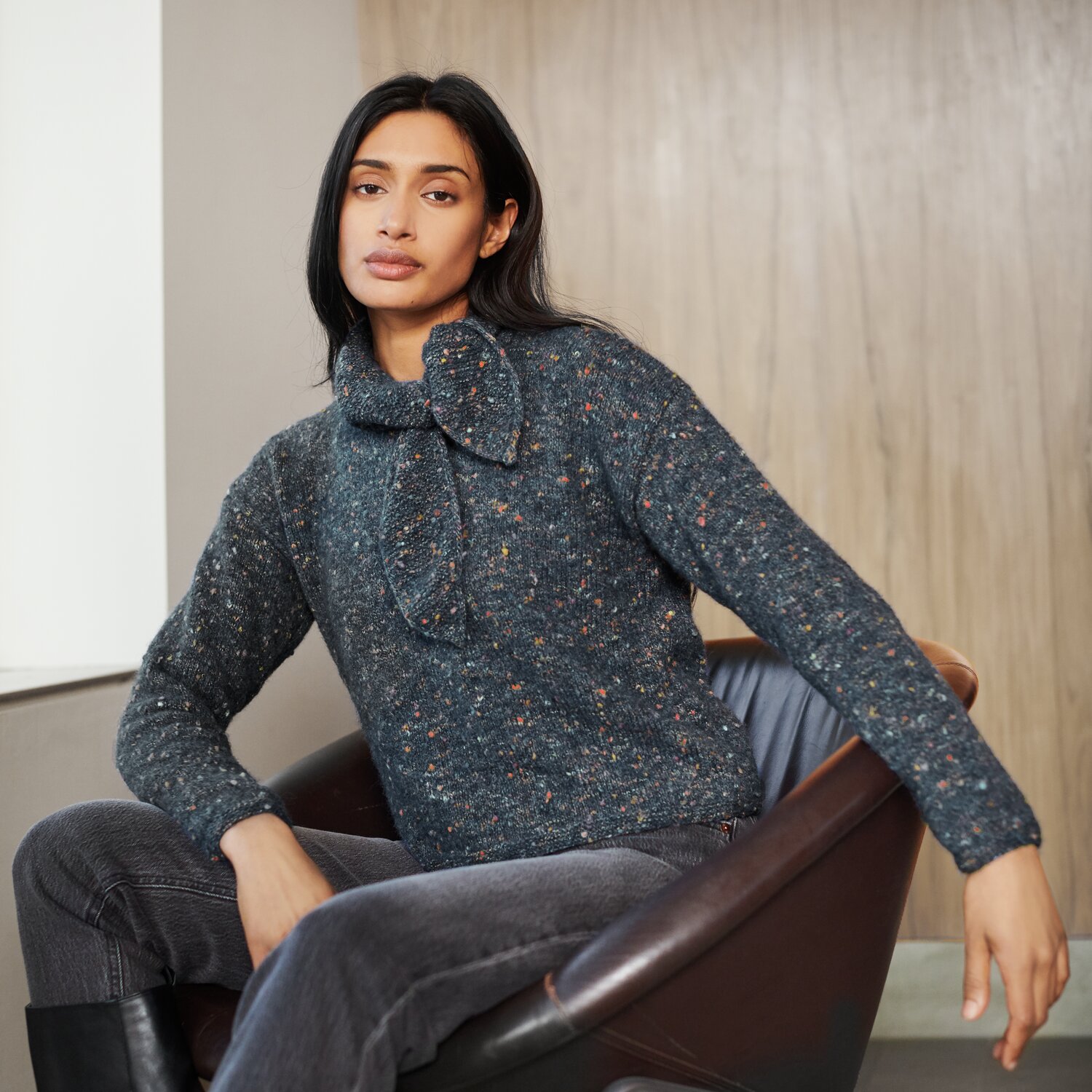 Strickset Pullover Modell 27 aus Lovewool No. 21 von Rico Design