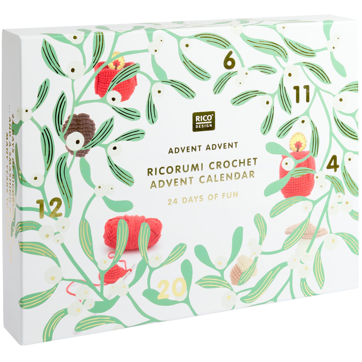 Rico Design Ricorumi Adventskalender Advent Advent