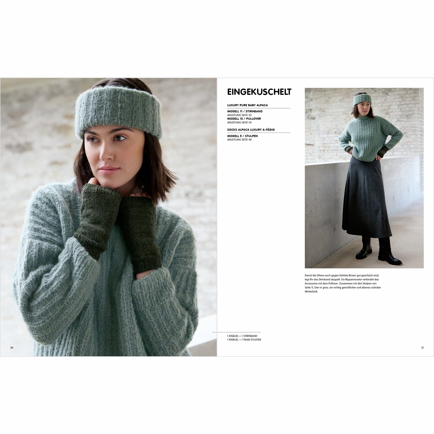 Luxury Knits - Premium Natural Fibres Sprachauswahl deutsch von Rico Design