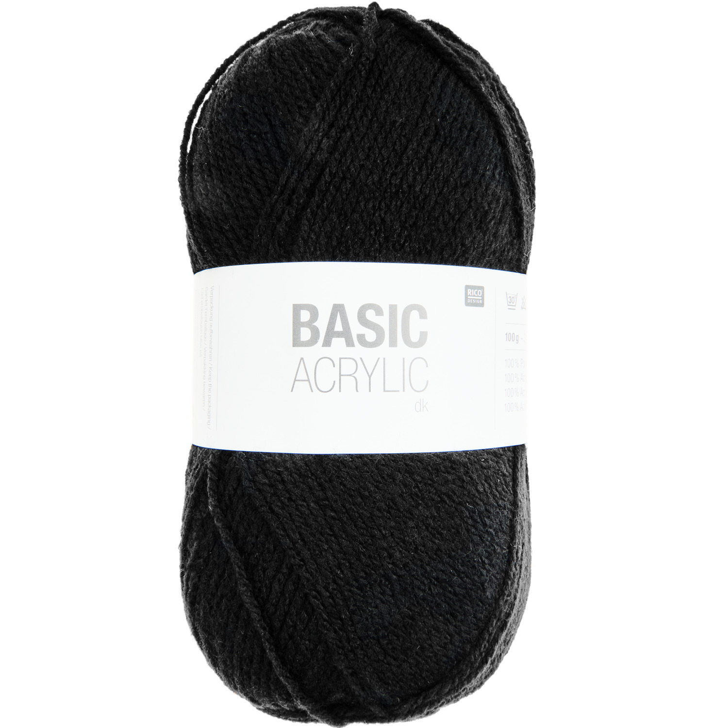 Rico Design Basic Acrylic dk Schwarz