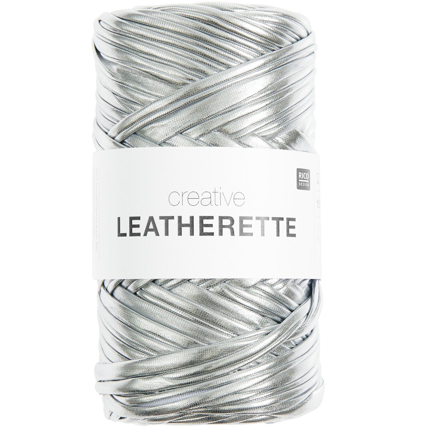 Creative Leatherette, Silber, 150g: Hochwertiges Bastelmaterial von Rico Design für kreative Projekte. Ideal für Handarbeiten und Dekorationen.