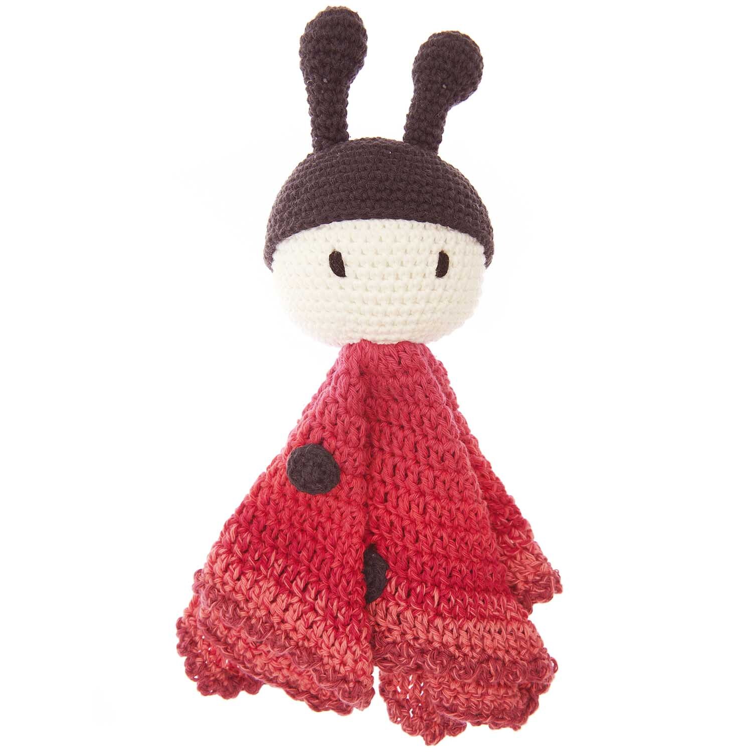 Häkelset Ricorumi Baby Blankies Marienkäfer