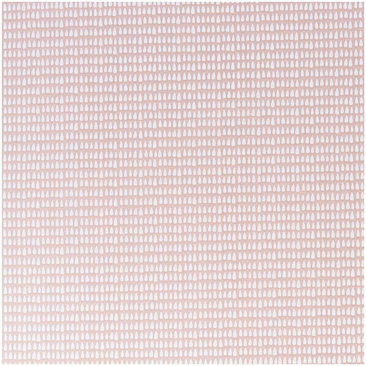 Druckstoff Tropfenmuster blassrosa 50x140cm Druckstoff Tropfenmuster blassrosa 50x140cm