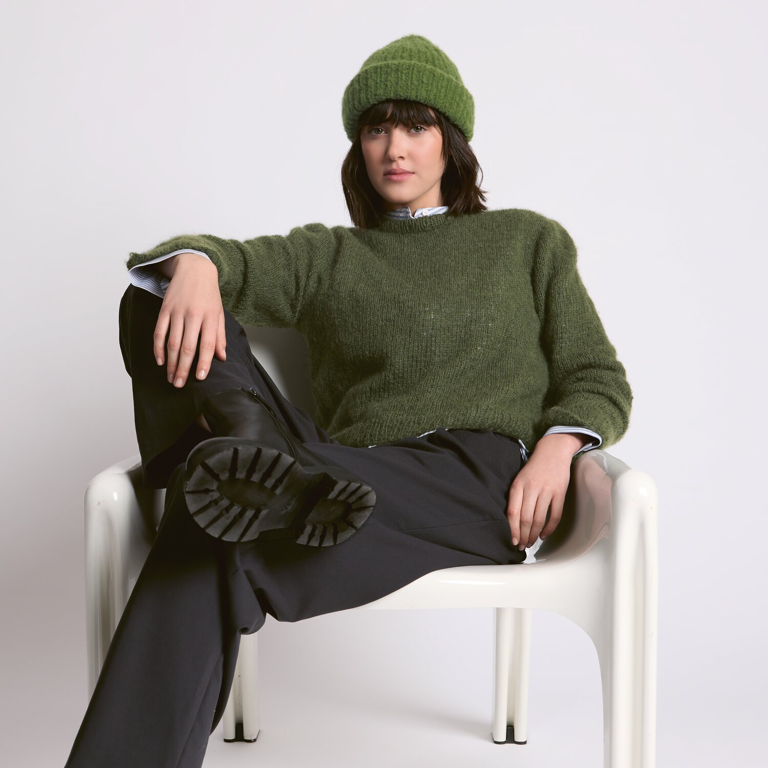 Strickset Pullover Modell 21 aus Luxury Knits - Premium Natural Fibres von Rico Design