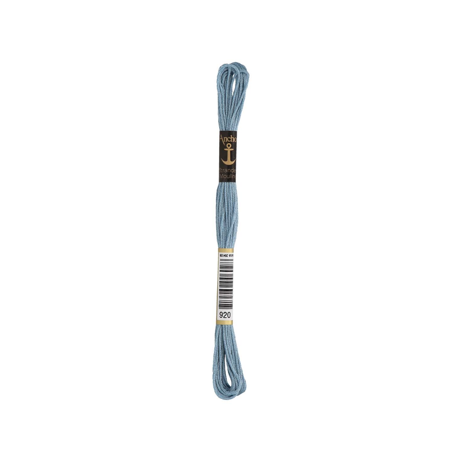 Anchor Coats Sticktwist 8m 00920 Helles Graublau