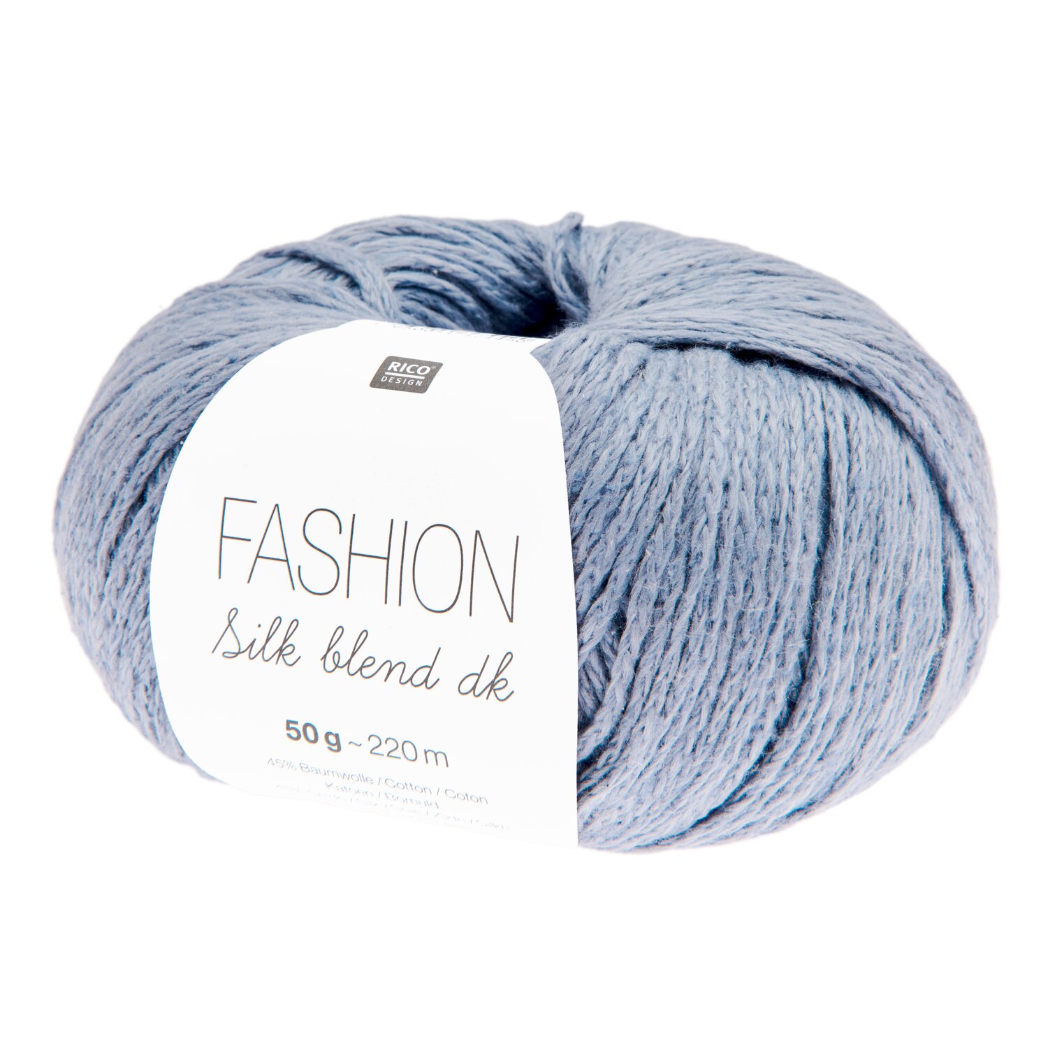 Rico Design Fashion Silk Blend dk Blau