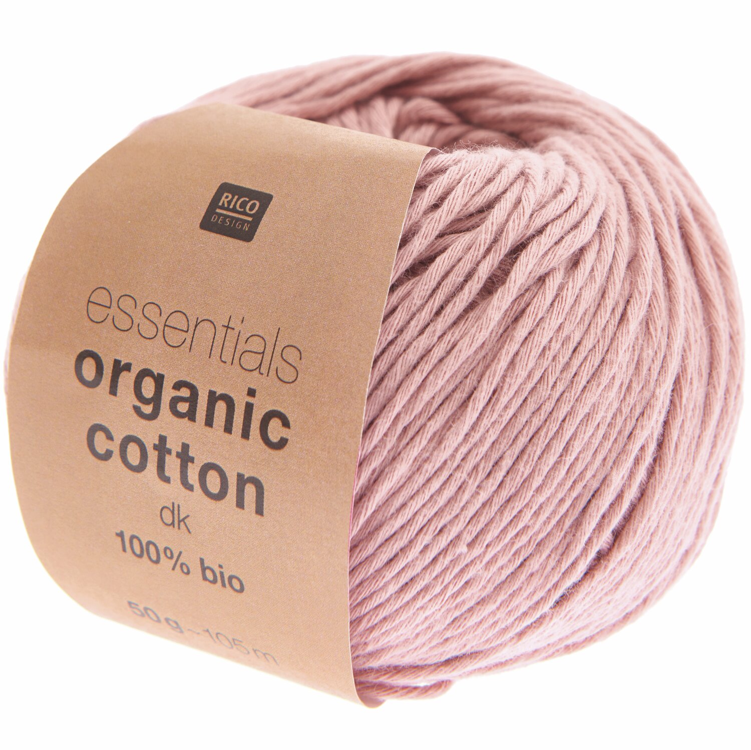 Rico Design Essentials Organic Cotton dk altrosa