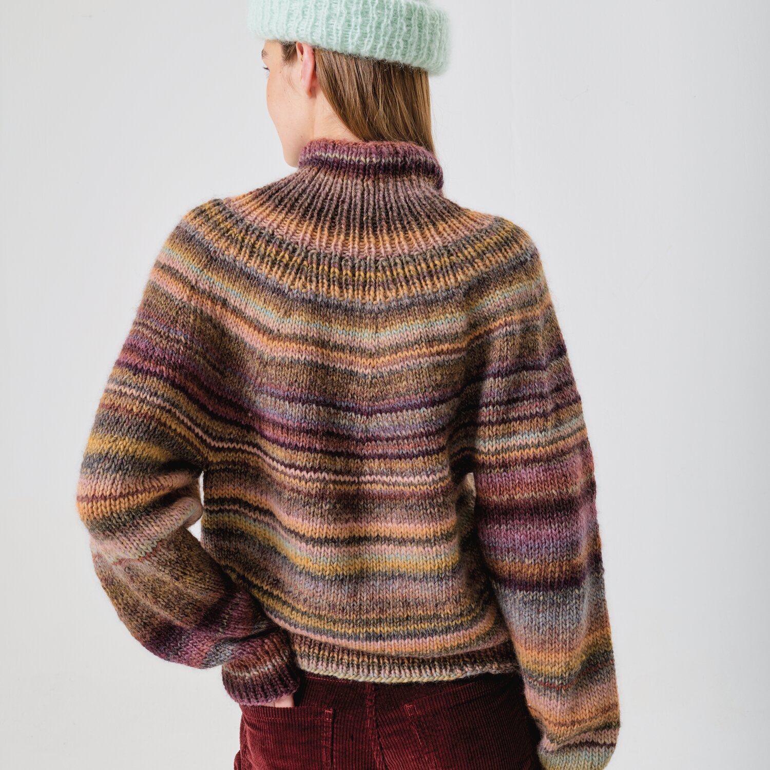 Strickset Pullover Modell 26 aus Made by Me No. 21 von Rico Design