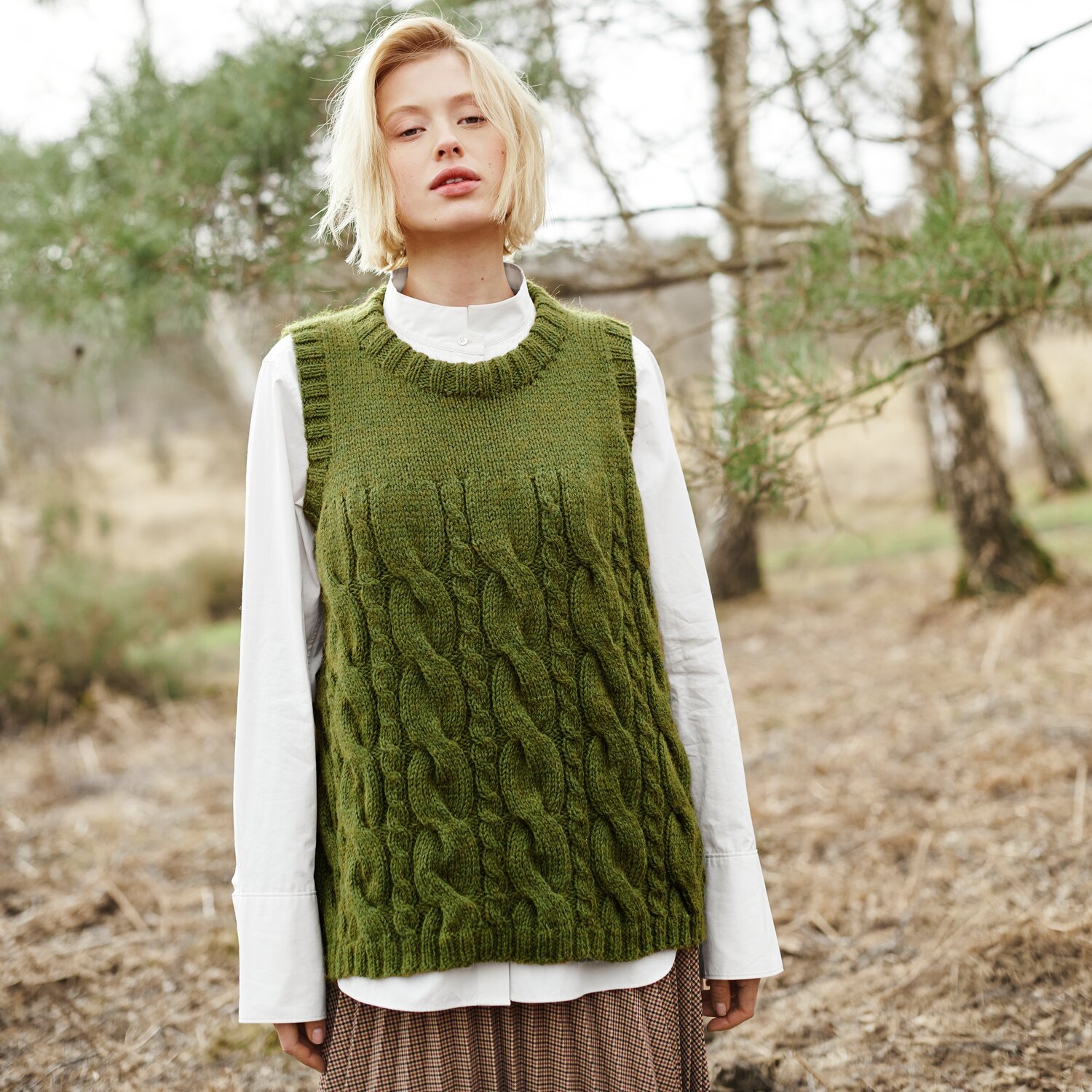 Strickset Pullunder Modell 11 aus Lovewool No. 21 von Rico Design
