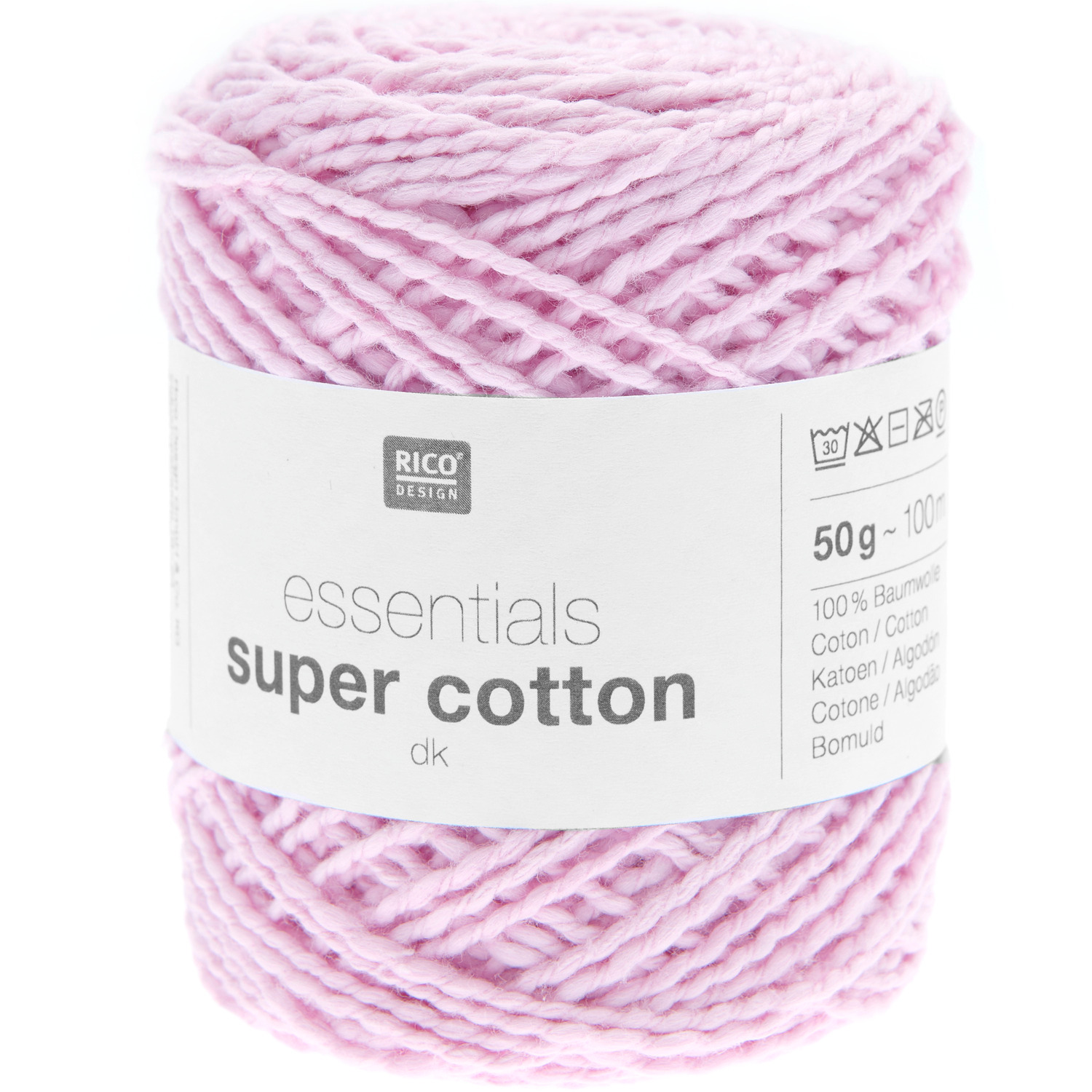 Rico Design Essentials Super Cotton dk Pink