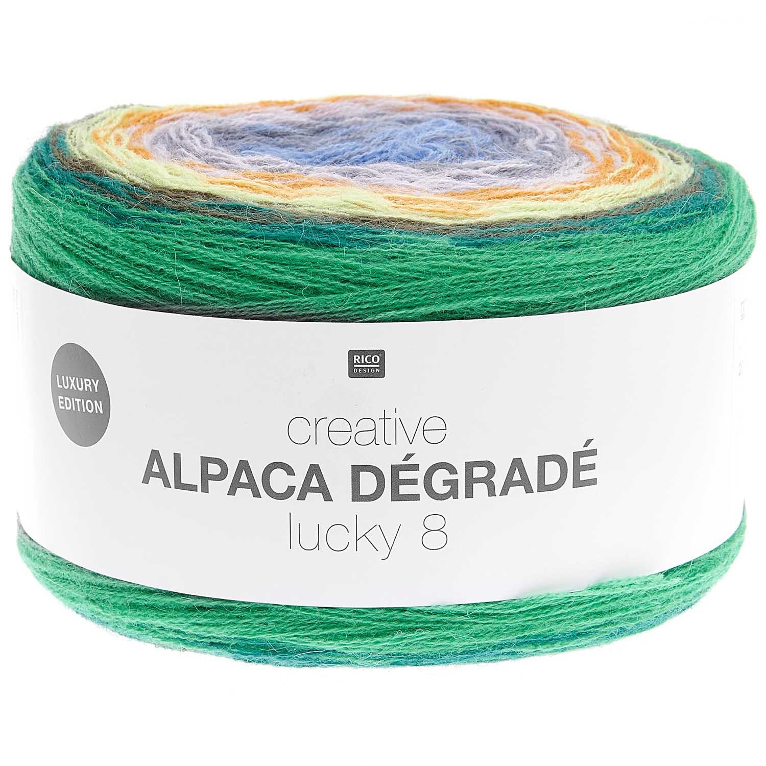 Rico Design Creative Alpaca Dégradé Lucky 8 Wald