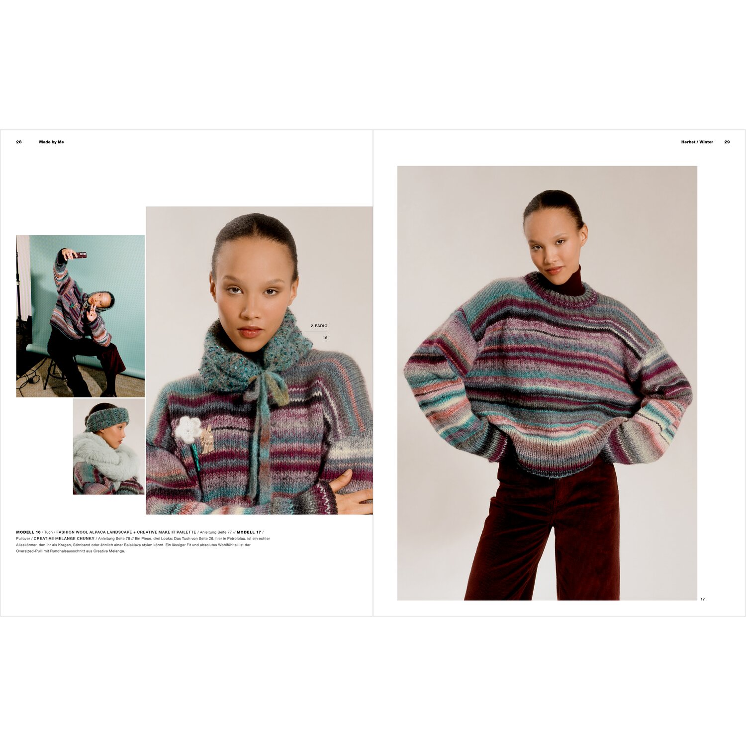 Made by Me No. 23 Herbst-Winter Sprachauswahl deutsch von Rico Design