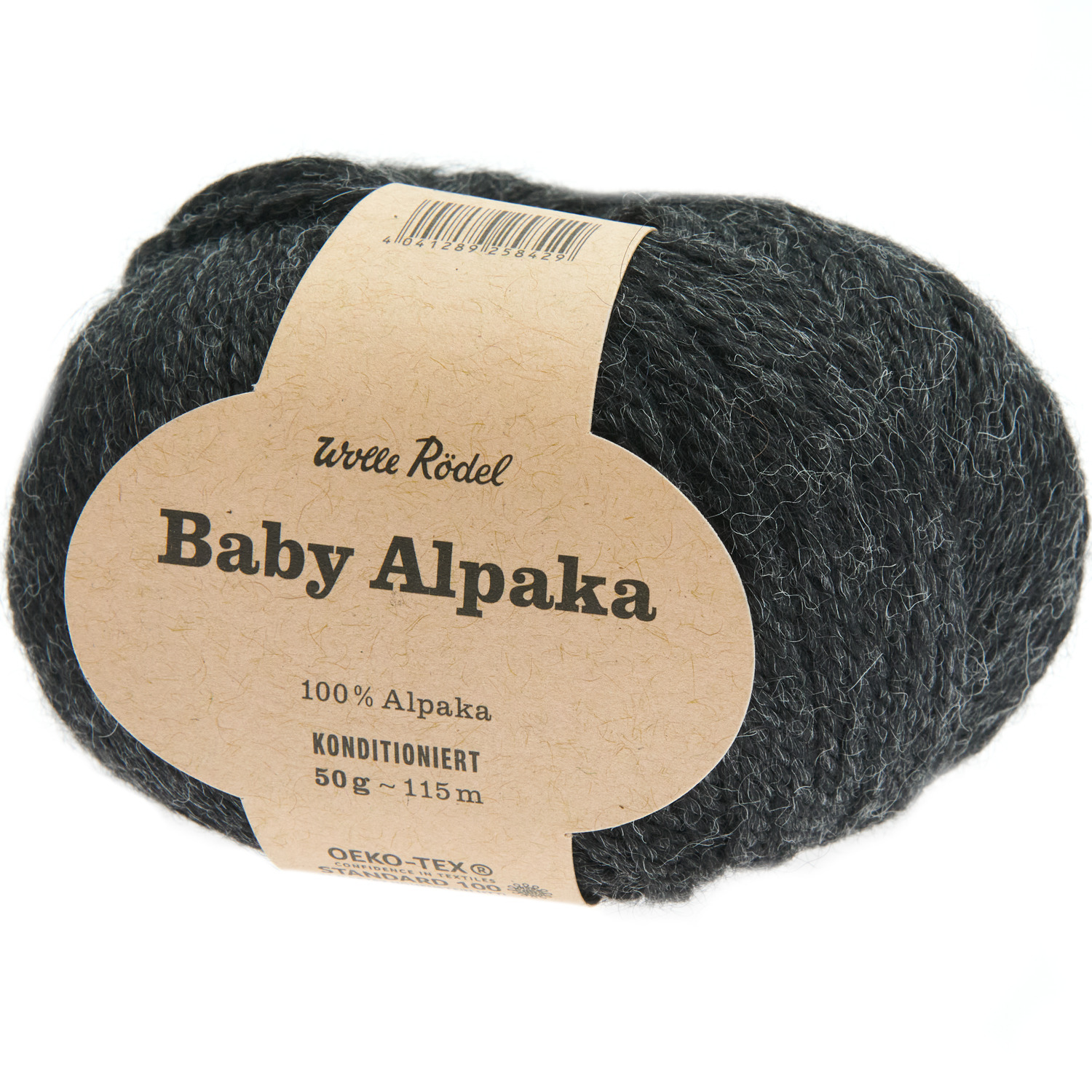 Wolle Rödel Baby Alpaka Anthrazit