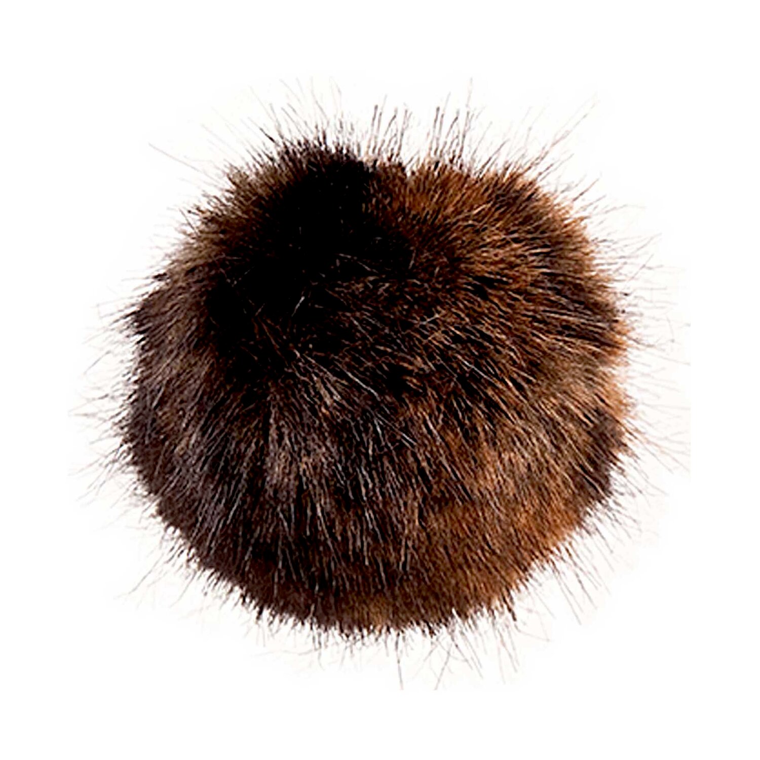 Rico Design Kunstfellbommel 5cm Hellbraun