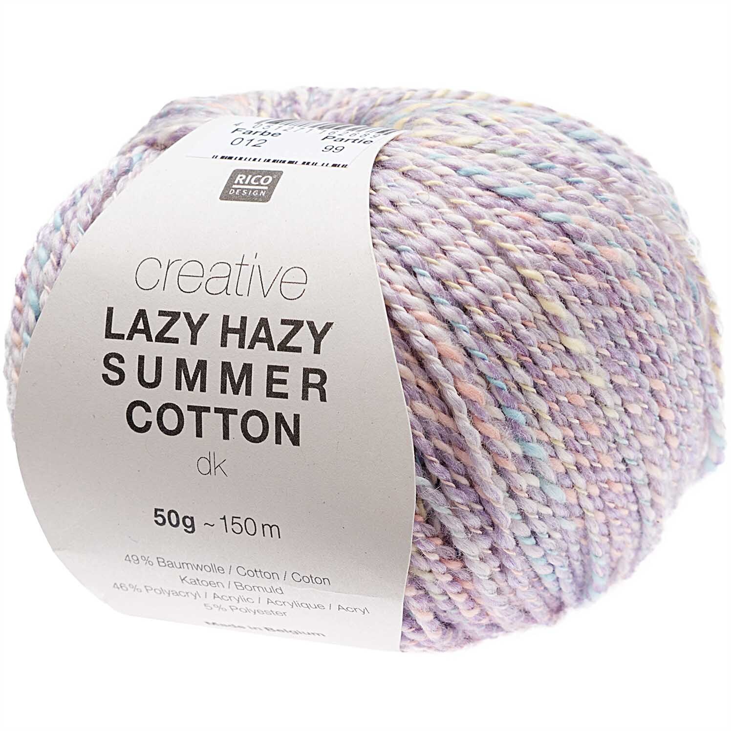 Rico Design Creative Lazy Hazy Summer Cotton dk Flieder