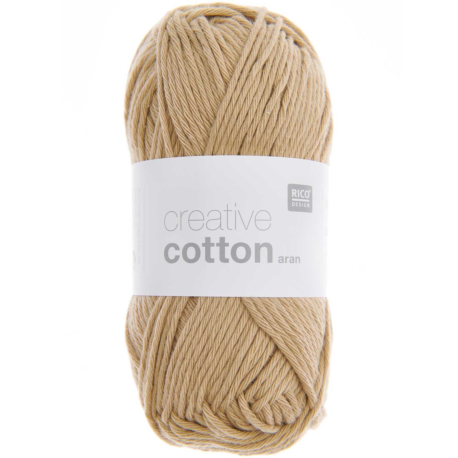 Rico Design Creative Cotton aran Camel