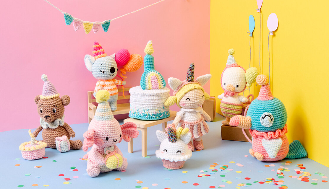 Häkelanleitung Ricorumi CAL Pixie the Birthday Party Planner