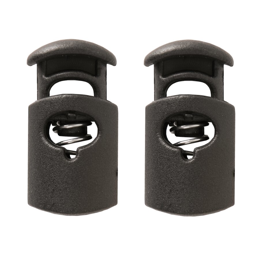 Kordelstopper schwarz  2 Stück von Rico Design