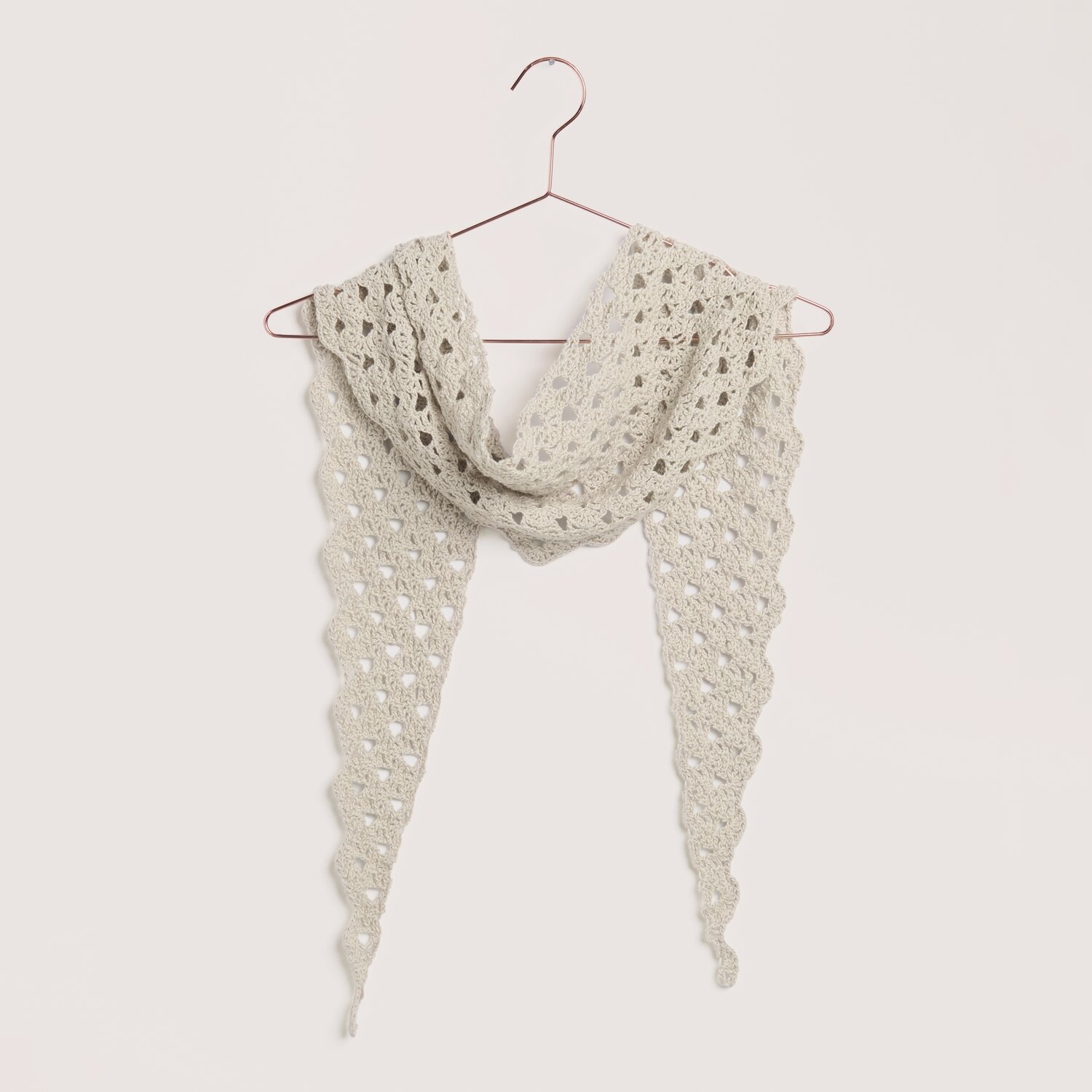 Häkelset Dreieckstuch Modell 08 aus Luxury Knits - Summer Pieces von Rico Design