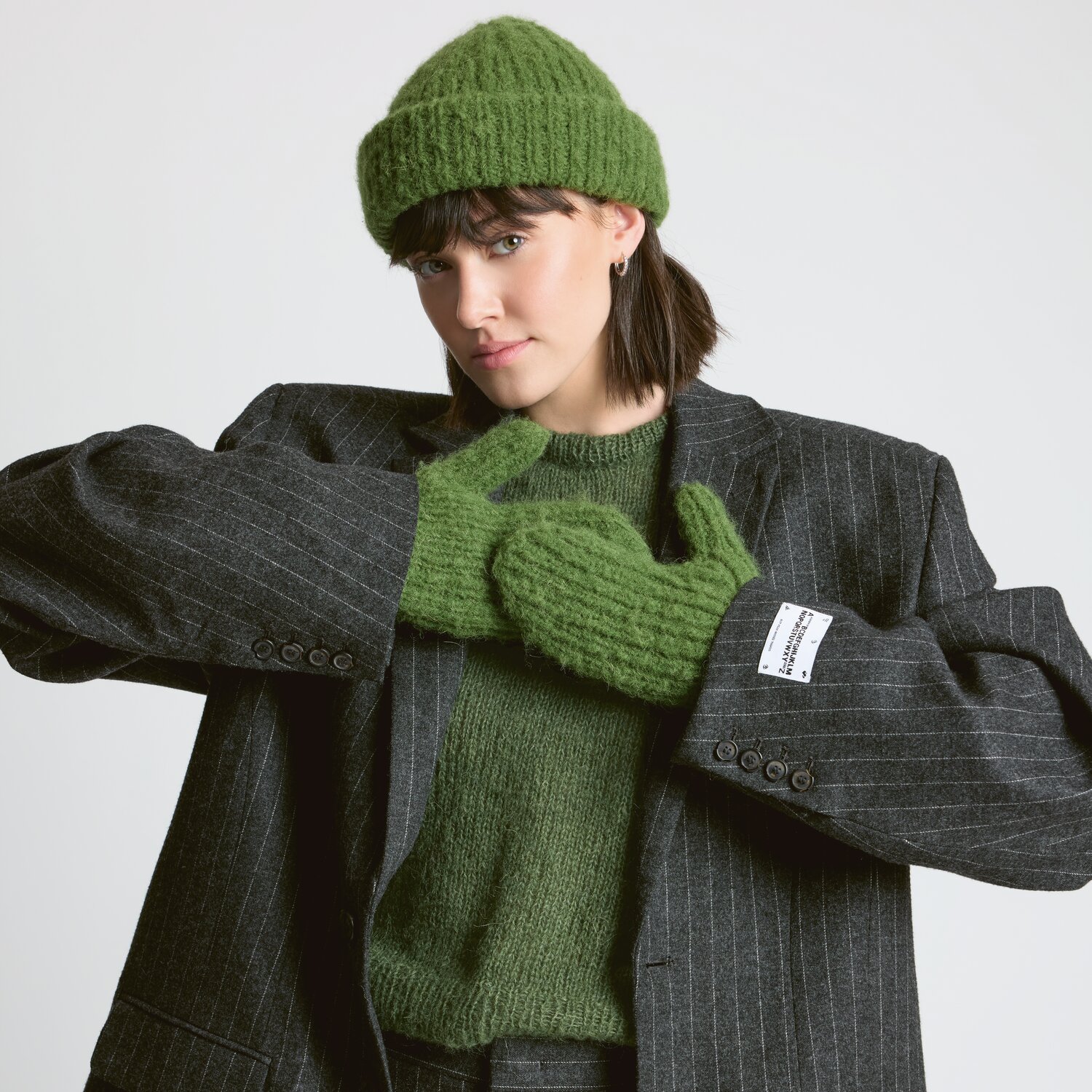 Strickset Mütze Modell 19 aus Luxury Knits - Premium Natural Fibres von Rico Design